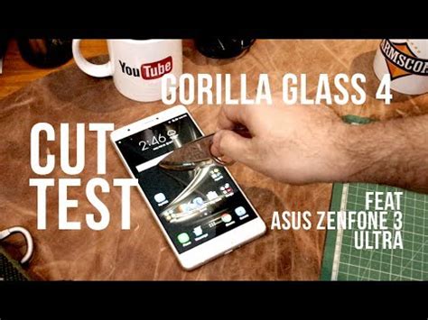 Common oral antimicrobial agents for the. GORILLA GLASS 4 CUT TEST - YouTube