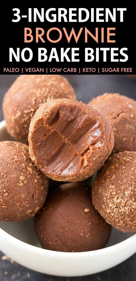 We did not find results for: 3 Ingredient Paleo Vegan No Bake Brownie Bites (Keto ...