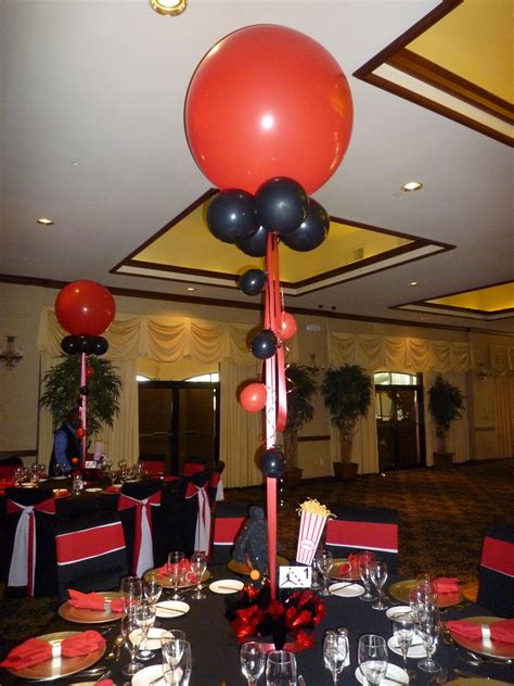 Shoot for success with this door designed as a basketball court. Basketball themed centerpiece Bat Mitzvah decoration www ...
