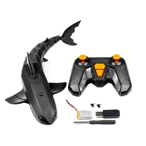 1 x underwater small shark 1 x remote control 1 x usb cable 1 x user manual 1 x pvc cylinder. US$ 9.12 - FEICHAO Radio Remote Control Toys Electronic ...