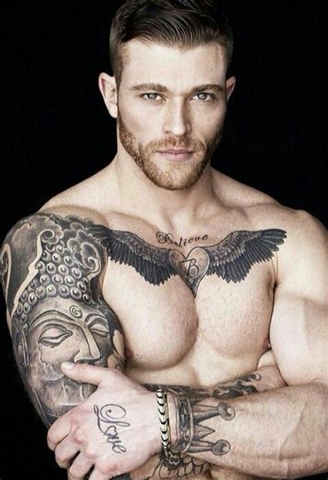 Hot inked men!enjoy it ! 15 Stylish Tattoo Designs for Men - Pretty Designs