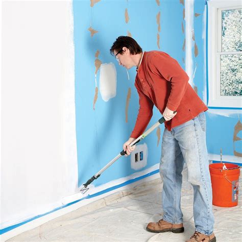 How to skim coat a wall in less then 10 minutes diy drywall tips and tricks to get a smooth finish. How to Skim-Coat Walls | Family handyman, Drywall repair ...