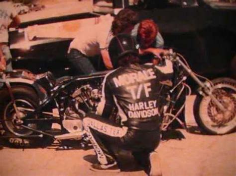 After surviving the 1973 horrendous crash at indy that destroyed goliath 1 johnson came home and started on the new machine. STEVE MORALE-T/F-NITRO HARLEY Twin Engine DRAG BIKE - YouTube