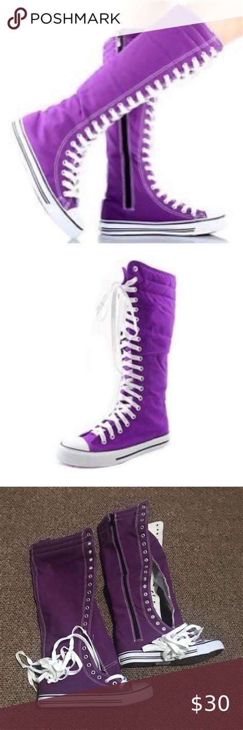 Zulily.com has been visited by 100k+ users in the past month NWT West Blvd Knee High Lace Up Tennis Shoes | Tennis ...