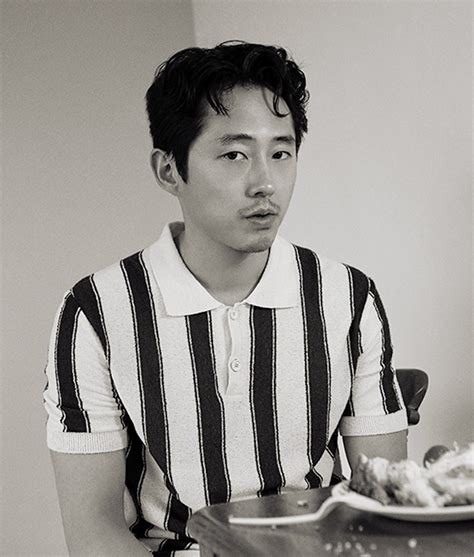 Steven yeun was born in seoul, south korea, to june and je yeun. my new plaid pants: Steven Yeun Four Times