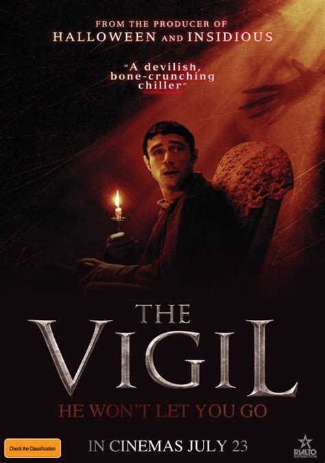 An event or a period of time when a person or group stays in a place and quietly waits, prays, etc., especially at night a candlelight vigil kept vigil at her bedside. The Vigil (2019) - Film review - Impulse Gamer