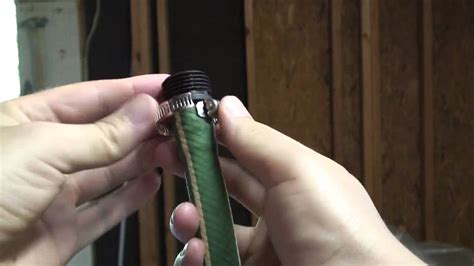 Most leaks can be fixed and i will tell you how to fix the leaking garden hose connector. Repair Water Hose - Replace Threaded End on Damaged Garden ...