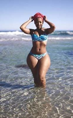 May be an image of 1 person and smiling. figure 8 of this S.A model Mpho Khati attract her ...