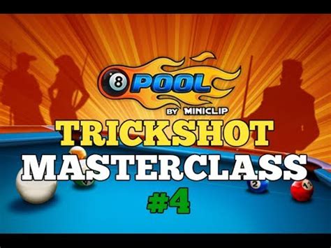 Sometimes you'll have a tricky shot where the ball you want to sink is dangerously close to the pocket. 8 Ball Pool: Best Trickshots - Episode #4 - YouTube
