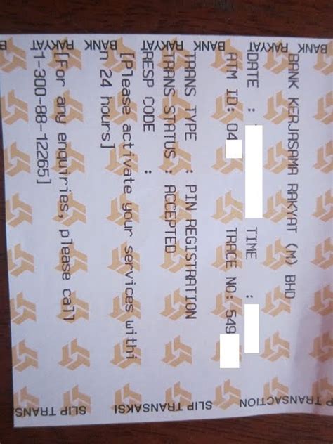 Check your account statement and report any unauthorized transactions please be informed that bank rakyat will never ask you for your personal details, account information, password, pin or other private information via. Trainees2013: Lupa No Pin Kad Bank Rakyat