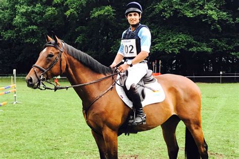 A good round in the individual show jumping. EIRS rider Fouaad Mirza emerges victorious at Emmeloord ...