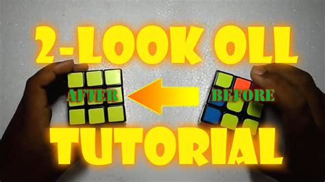 However, if you are willing to do it in two steps instead, you can use what is called the 2look oll. BANGLA 2 look OLL tutorial - YouTube