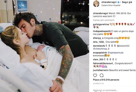 Leone lucia è nato il 19 marzo nella contea di west hollywood a los. negli Usa: Ferragni-Fedez: «Our Leoncino was born!»