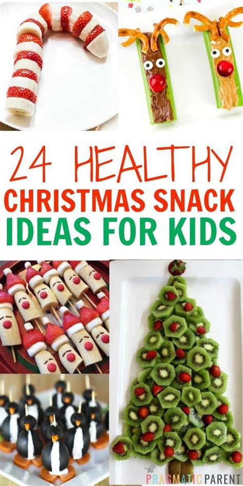 Every item on this page was chosen by a woman's day editor. 24 Cute & Healthy Christmas Snacks for Kids