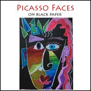 Minguell, who it is believed picasso was introduced to by his art dealer and friend pedro manach 1. Picasso Faces Art Lesson | Art lessons, Oil pastel ...
