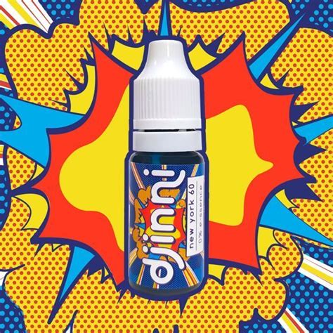 Djinn were creatures born from the elemental chaos. Djinni New York 60 E-liquid - 3mg / 0.3% - 10ml