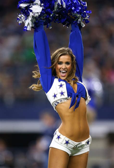 The dallas cowboys' cheerleaders cheerleader help cheer on the football team at the cowboys at texas stadium and on the road. Style and Beauty Secrets from the Dallas Cowboys ...