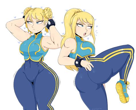 Maybe you would like to learn more about one of these? Samus/ Chun Li crossover by jinusenpai on Newgrounds