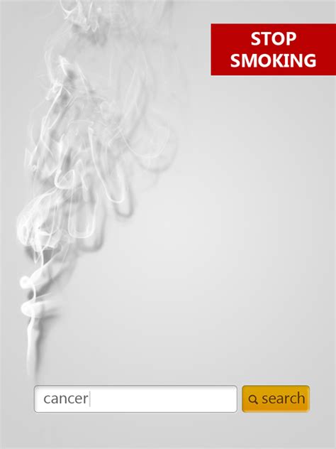 I think the cdc published it. Anti Smoking Campaign Poster on Behance