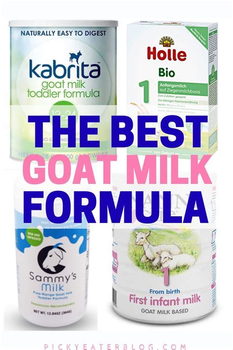 One serving of homemade goat's milk formula contains the same number of calories. The Best Goat Milk Formula For Your Baby | Goat milk ...