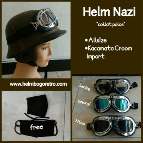 It started as an apparel home industry base in bandung, indonesia. Helm classic Nazi, Helm Nazi Murah, Helm Nazi Jerman, Helm ...