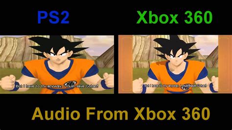 It'd be perfect to release a tenkaichi hd collection in 2017 if no other main db game is coming out next year. Dragon Ball Z Budokai - Xbox 360 & PS2 Comparison || SD vs ...