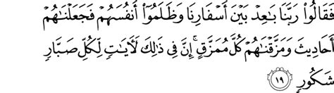 Allah akan membalas berganda rezeki yang di dapat baik dalam dunia atau akhirat. Terjemahan AlQuran: surah saba` ayat 11 - 20