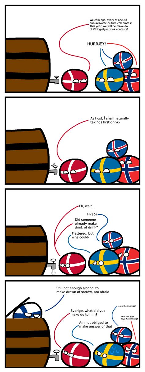 I don't see sweden anywhere in the comic. A Nordic Contest of Drinking : polandball