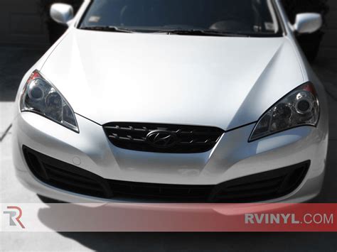 2013 hyundai genesis coupe headlights. Rtint™ Hyundai Genesis Coupe 2009-2012 Headlight Tint | Film