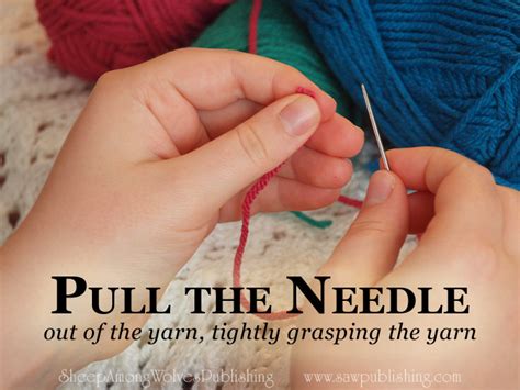 Tiny needles may remain if the handler doesn't properly clean the fruit. How To Thread a Needle With Yarn - Timeless Tip #9 - Sheep ...