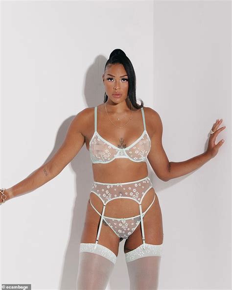 Liz cambage is in a hurry. Basketball star Liz Cambage sizzles in a lingerie set by ...