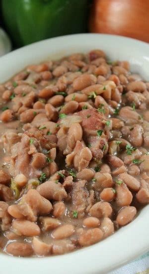 My spin on it was instead of the andouille i used a spicy chicken sausage and a smoked ham hock. Crock Pot Beans and Ham - Great Grub, Delicious Treats