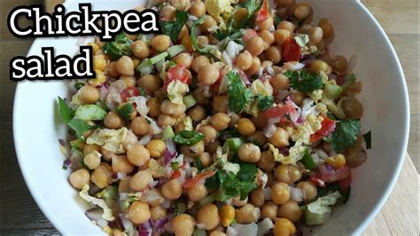 Jun 17, 2021 · if your watching your weight, this low fat salad recipe is your perfect companion! Healthy chickpea salad | how to make chickpea salad ...