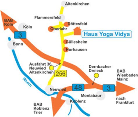 Wie die yogaräume und zimmer aussehen? Anreise zum Haus Yoga Vidya