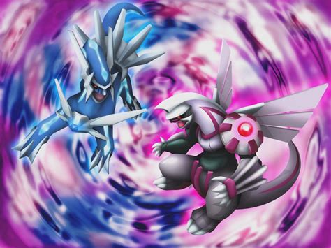 * the template for the level, hp, and name of pokémon in battle is a dark gray instead of white and its shape has changed. Dialga Wallpapers - Wallpaper Cave
