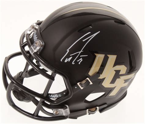 Carbon steel with brass trim. Scott Frost Signed UCF Golden Knights Speed Mini Helmet ...