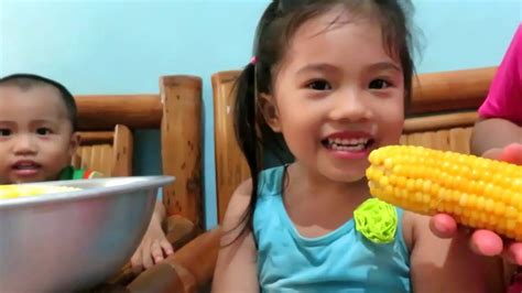 •1 pkg of jiffy corn muffin hour one brought us a yummy corn pudding. Eating Fresh Yummy Yellow Corn | Mitch Vlog - YouTube