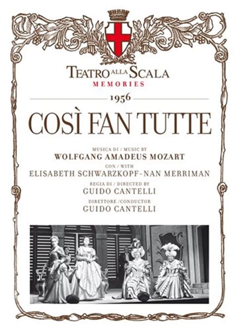 It is the last of his three operas with librettist lorenzo da ponte, the first two being the marriage of figaro (1786) and don giovanni (1787). Mozart: Cosi Fan Tutte - NaxosDirect