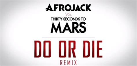 Afrojack's song take over control, which features dutch singer eva simons, charted in a number afrojack runs an imprint label named wall recordings, which has dutchhouse djs such as himself. Afrojack Drops Thirty Seconds To Mars 'Do Or Die' Remix ...