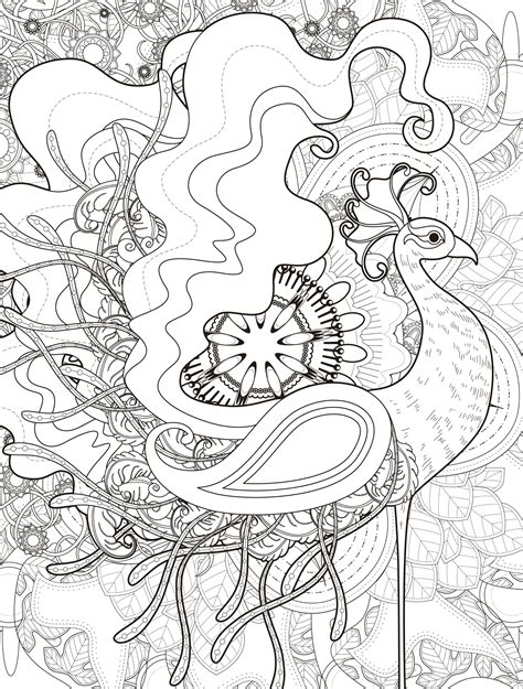Free coloring pages for adults animals fresh adult with peacock. crazy-peacock-coloring-page-for-adults-1.jpg 2,500×3,300 ...