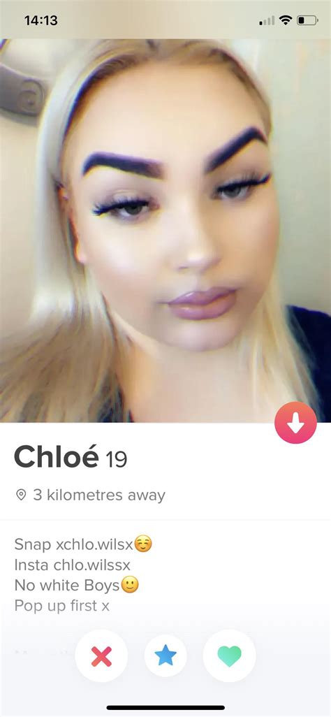 Do not change your age in your tinder bio. On behalf of all white boys, you can have her. : Tinder