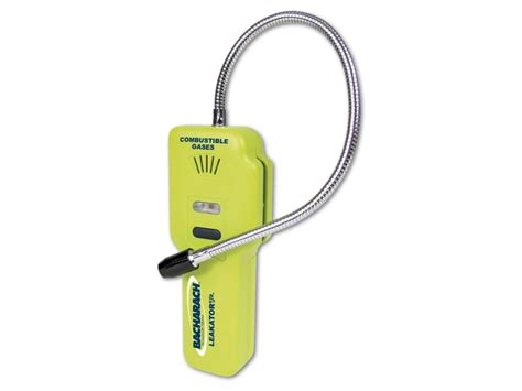 The leak detector features an audible indicator with mute option, coupled with sequential leds to monitor increasing concentrations of refrigerant or combustible gases. Bacharach 0019-7075 Leakator Jr. Combustible Gas Leak ...