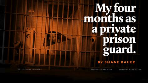 Carrie believes her rekindled relationship with mr. My Four Months as a Private Prison Guard: A Mother Jones ...