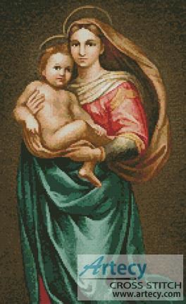 From bibs to booties to blankets, these colorful designs add life and laughter to baby's favorite belongings. Artecy Cross Stitch. Madonna and Baby Jesus Cross Stitch ...