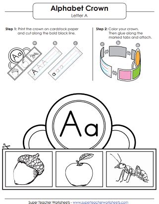 The answers to all of the activities are found in the readings of each lesson. Printable Crowns: Birthday, Letters, Numbers, Holidays