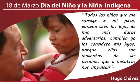 El día del niño , es un día consagrado a la fraternidad y destinado a actividades para la promoción del bienestar y de los derechos de los niños y de las niñas. Desde mi ventana: Venezuela: 18 de marzo, Día del Niño ...