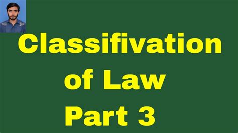 When examining any complex fact situation a lawyer usually begins by a process of in malaysia, this body is known as the parliament at the federal level and the state legislative assembly at the state level. classification of law part 3 in Urdu and Hindi OR ...