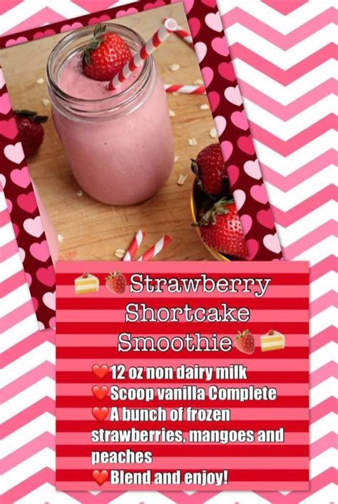 This is a video of me drinking herbalife 's protein orange/mango beverage mix, 15g of protein… Strawberry Shortcake Smoothie ~ Juice Plus Complete protein shake mix which pack... - Juice Plus ...