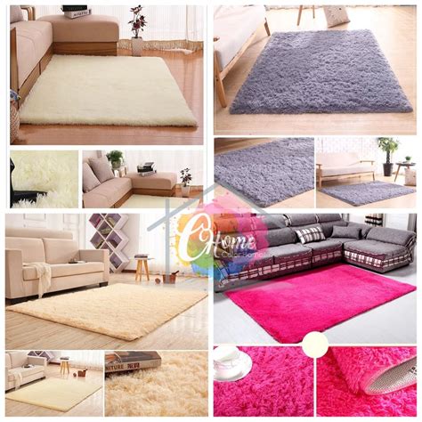 Karpet bulu 002 2 x 3 m rp. READY STOCK Quality Karpet/Carpet Fluffy Rug Bulu Tebal ...