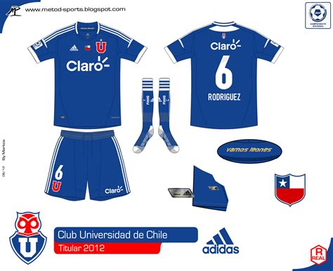 ¿estás buscando imágenes de bandera de chile png o vectores? Metod Sports: Universidad de Chile 2012 Adidas